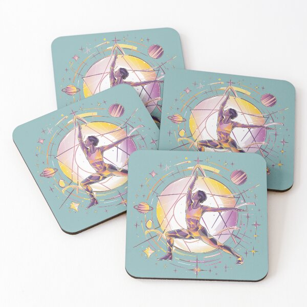 Item preview, Cosmic Yoga Flow designed and sold by RedTamah.
