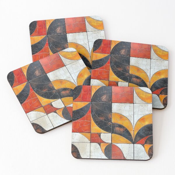 Item preview, Tile Pattern with Geometric Shapes designed and sold by purelypatterns.