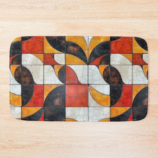 Item preview, Tile Pattern with Geometric Shapes designed and sold by purelypatterns.