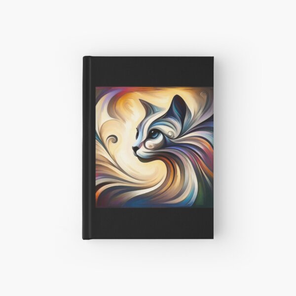 Item preview, The cat soul's play of colors designed and sold by LegademaArt.