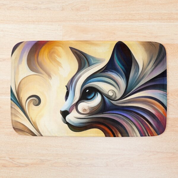 Item preview, The cat soul's play of colors designed and sold by LegademaArt.