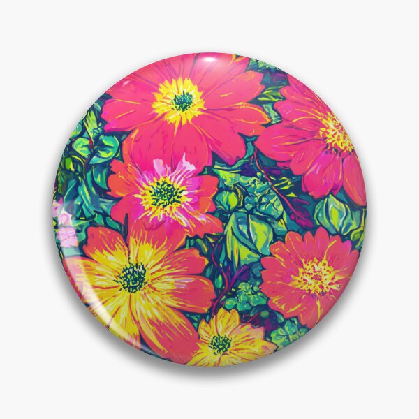 Item preview, Vibrant Floral Pattern designed and sold by SeamPix.