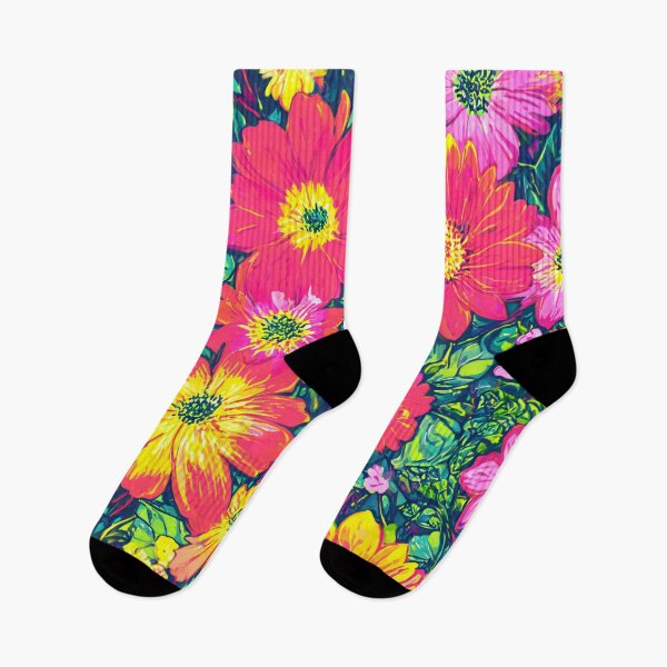 Artikelvorschau, Lebendiges Blumenmuster entworfen und verkauft von SeamPix.
