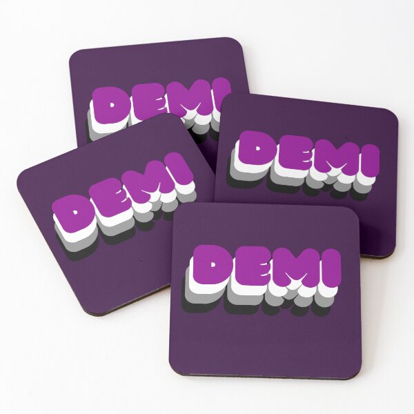 Item preview, Demi - LGBTQIA+ Support  designed and sold by SuchWowDesign.
