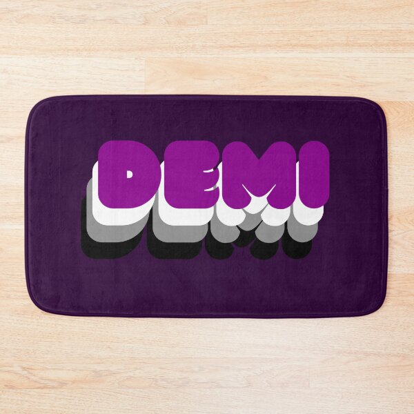 Item preview, Demi - LGBTQIA+ Support  designed and sold by SuchWowDesign.