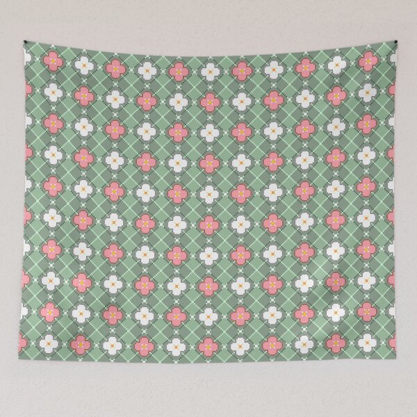 Item preview, Cherry Blossom Pixel Art Pattern designed and sold by jebi-garden.