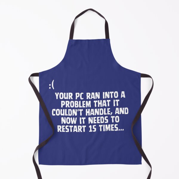 Item preview, Your PC ran into a problem that it couldn't handle, and now it needs to restart 15 times.. designed and sold by MerryCrown.