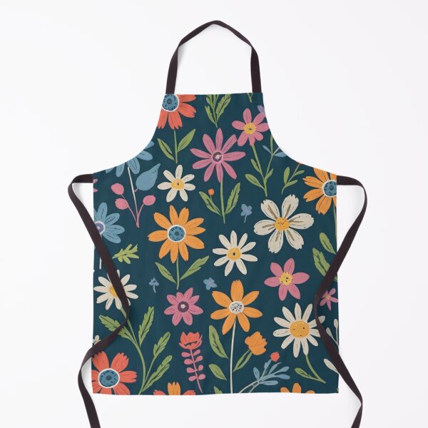 Item preview, Whimsical Floral Pattern In Hand Drawn Style designed and sold by SeamPix.