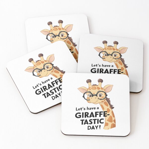 Item preview, Let’s have a fantastic day - Funny giraffe designed and sold by HandicraftArt.