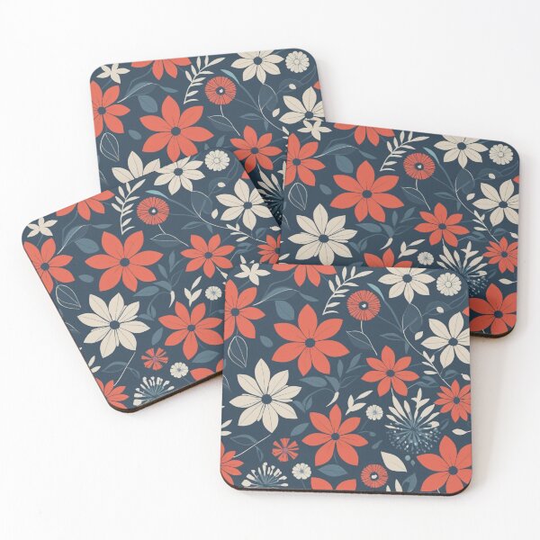 Item preview, Blossom Night Floral Pattern designed and sold by SeamPix.