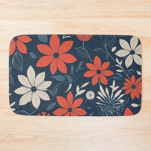 Item preview, Blossom Night Floral Pattern designed and sold by SeamPix.