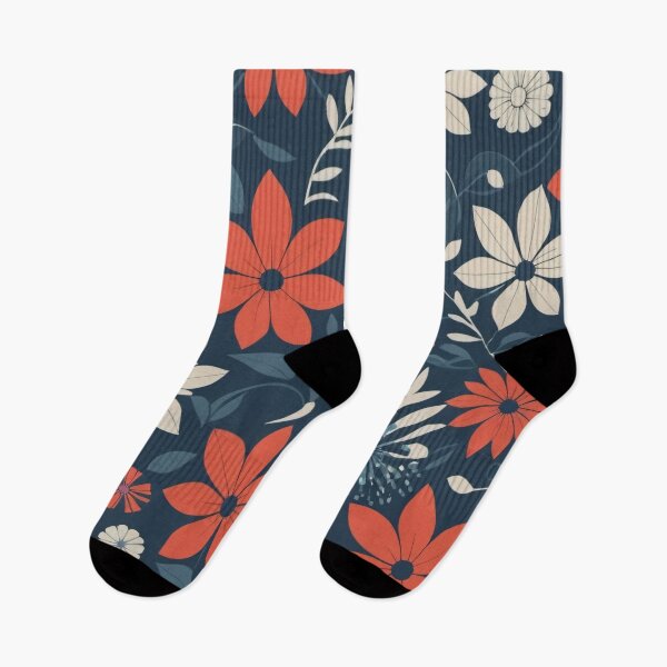 Item preview, Blossom Night Floral Pattern designed and sold by SeamPix.