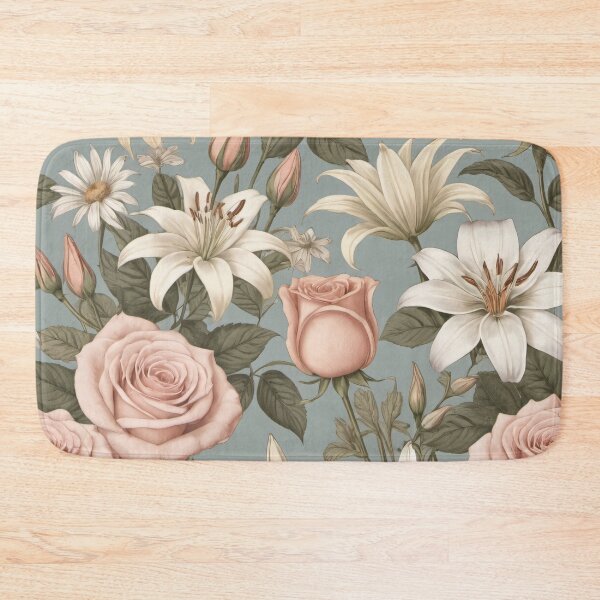 Item preview, Elegant Vintage Floral Pattern designed and sold by SeamPix.