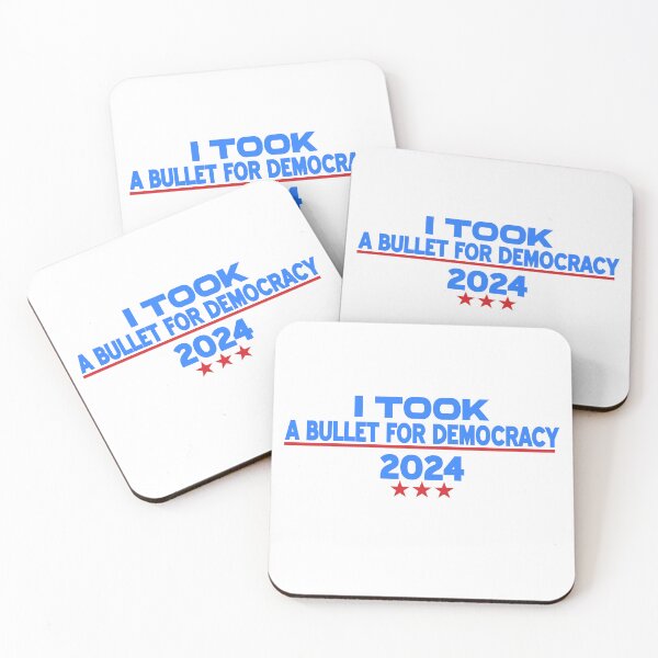 Item preview,  I took a bullet for democracy designed and sold by Colorfulman.