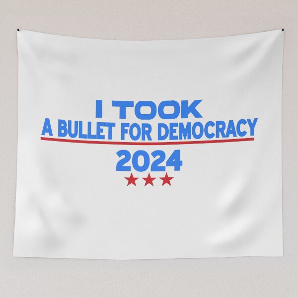 Item preview,  I took a bullet for democracy designed and sold by Colorfulman.