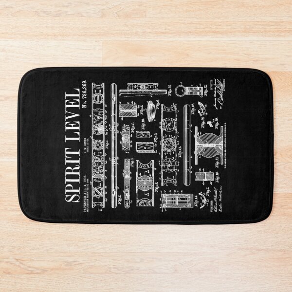 Item preview, Carpenter Builder Spirit Bubble Level DIY Vintage Patent designed and sold by GrandeDuc.