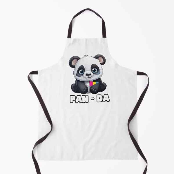 Item preview, PAN-da - LGBTQIA+ Support, Pansexual Panda designed and sold by SuchWowDesign.