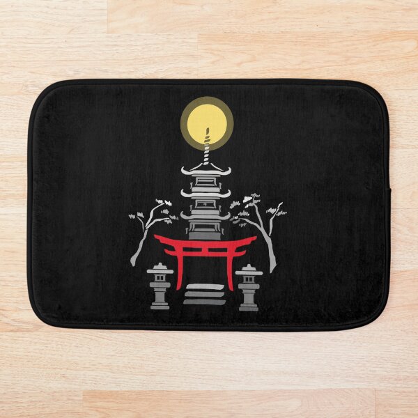 Aperçu de l'œuvre Tour japonaise et Torii créée et vendue par urrin DESIGN.