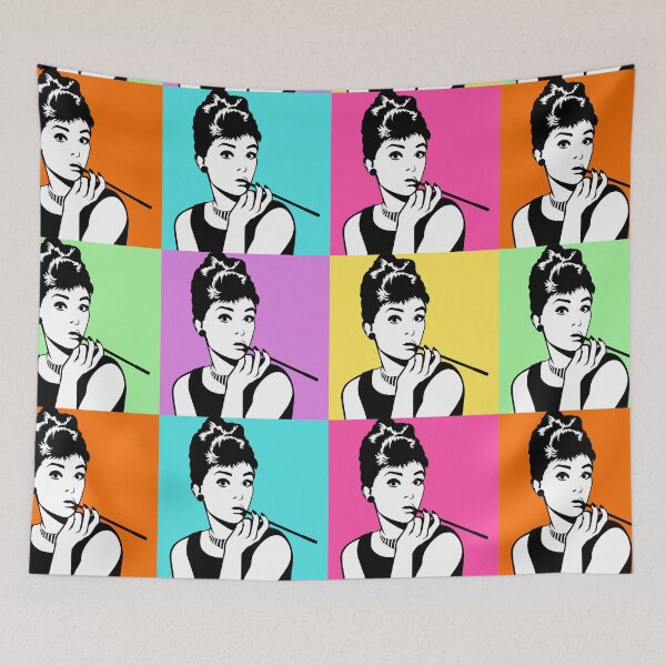 Item preview, Audrey Hepburn, Breakfast At Tiffany's Pop Art designed and sold by Henrylizarraga.