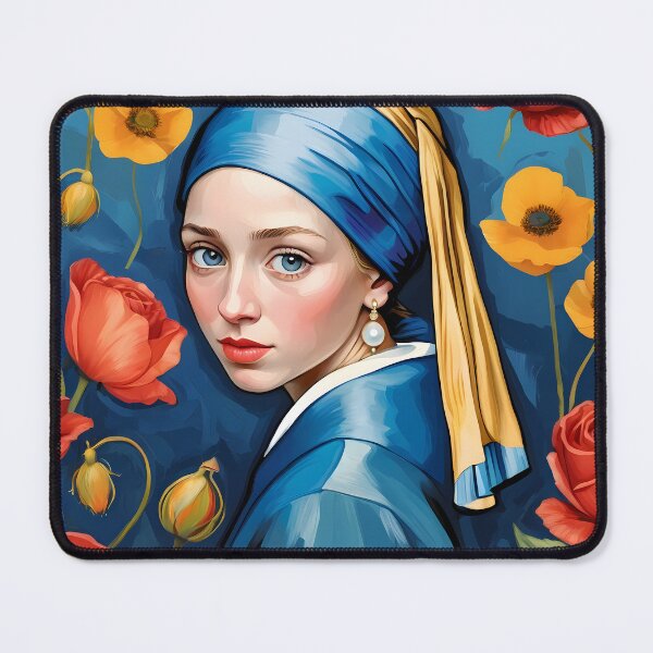 Item preview, Dutch Masters Pearl earrings girl Serie A-6 designed and sold by MastersInColor.