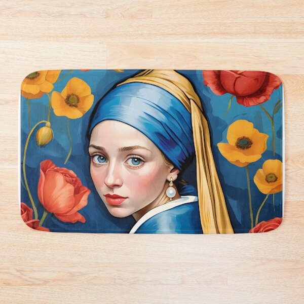 Item preview, Dutch Masters Pearl earrings girl Serie A-6 designed and sold by MastersInColor.
