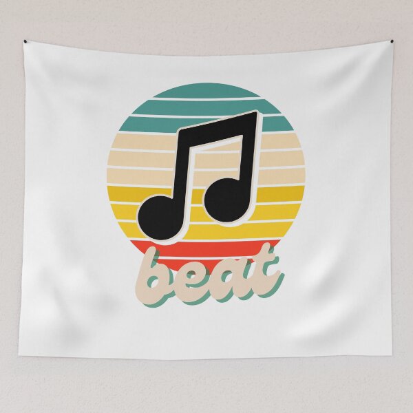 Item preview, Unisex Apparel - 'Beat' Text Art Custom Design designed and sold by Designer-Haven.