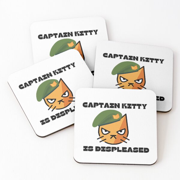 Item preview, Captain Kitty is displeased designed and sold by BlesstB.