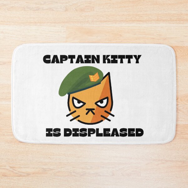 Item preview, Captain Kitty is displeased designed and sold by BlesstB.