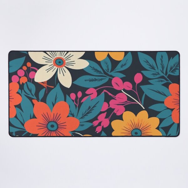 Item preview, Vibrant Modern Floral Pattern designed and sold by SeamPix.
