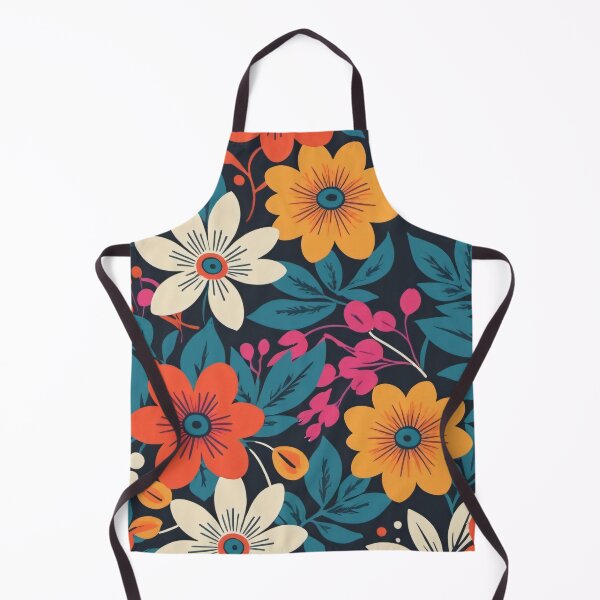 Item preview, Vibrant Modern Floral Pattern designed and sold by SeamPix.