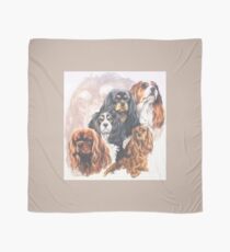 Cavalier King Charles Spaniel w/Ghost Scarf