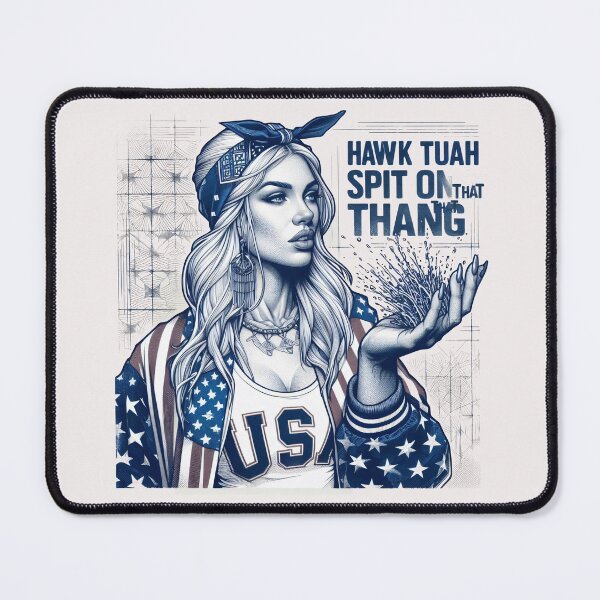 Item preview, Spit on That Thang: Hawk Tuah Edition designed and sold by zoughlal.