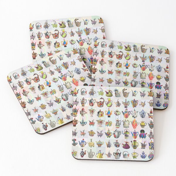 Item preview, Whimsical Teapots designed and sold by Montage-Madness.