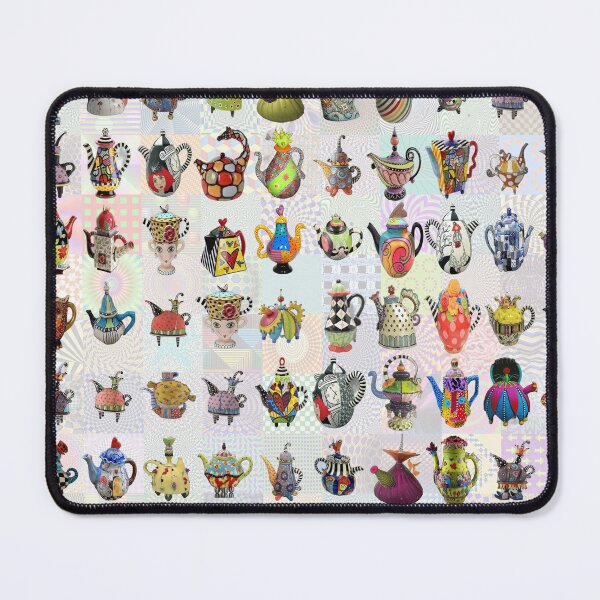 Item preview, Whimsical Teapots designed and sold by Montage-Madness.