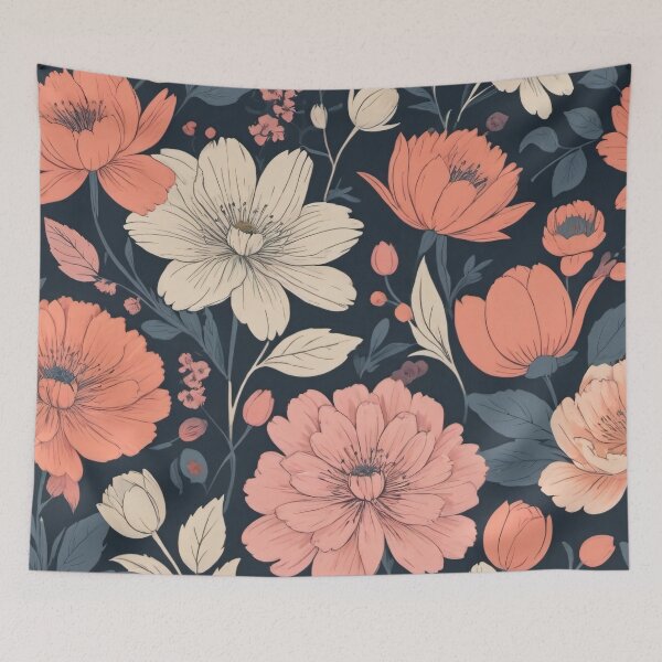 Item preview, Sophisticated Modern Floral Pattern designed and sold by SeamPix.