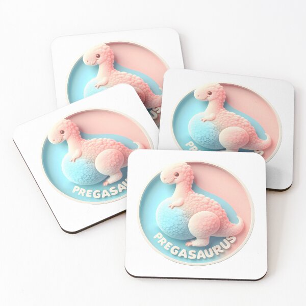 Item preview, Baby Announcement - Pregasaurus Dinosaur Design designed and sold by StyLeHi.
