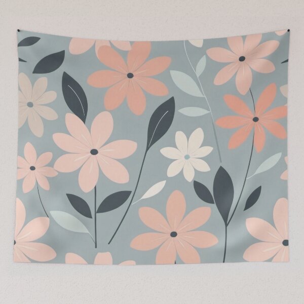 Item preview, Minimalist Modern Floral Pattern designed and sold by SeamPix.