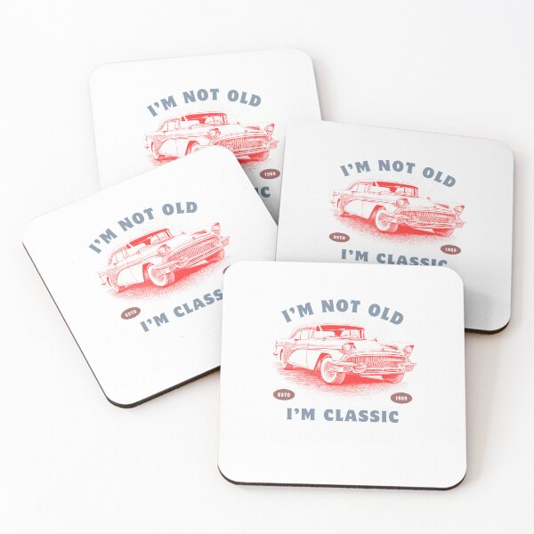 Item preview, I'm Not Old I'm Classic Funny Car Graphic - Mens & Womens T-Shirt collection  designed and sold by InspirePrints.CT.