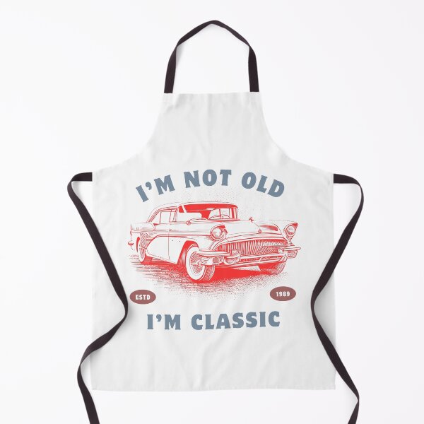 Item preview, I'm Not Old I'm Classic Funny Car Graphic - Mens & Womens T-Shirt collection designed and sold by InspirePrints.CT.