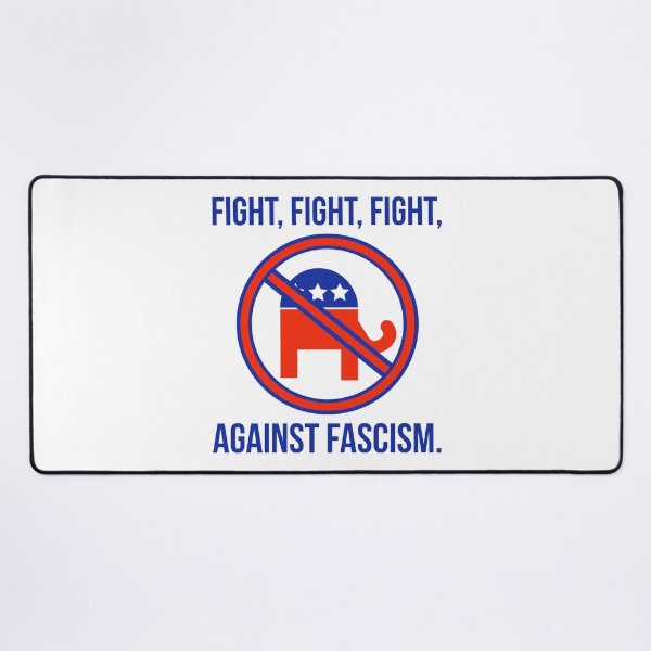 Item preview, Fight, fight, fight, against fascism designed and sold by Rachel the Artist .