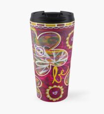 Love Live Be: Inner Power Painting Travel Mug