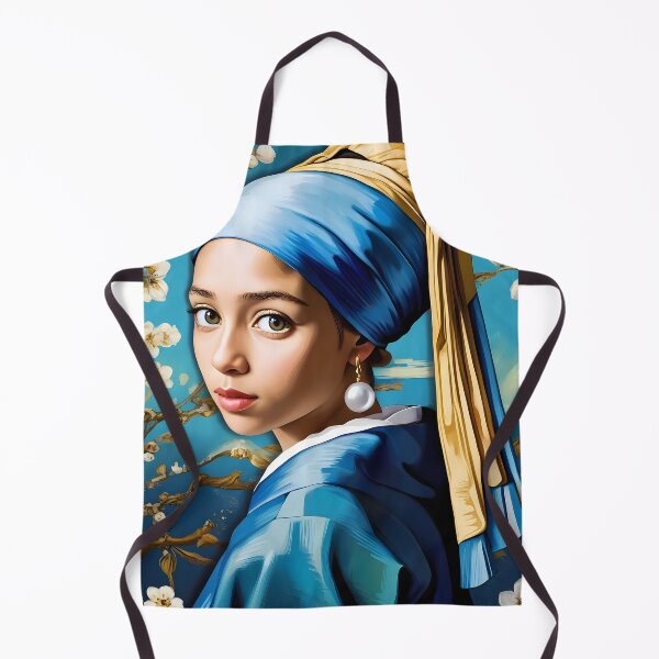 Item preview, Dutch Masters Pearl earrings girl Serie A-5 designed and sold by MastersInColor.