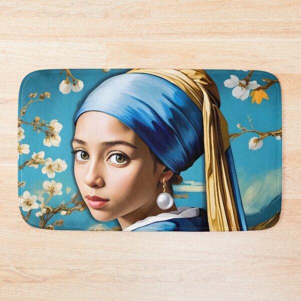 Item preview, Dutch Masters Pearl earrings girl Serie A-5 designed and sold by MastersInColor.