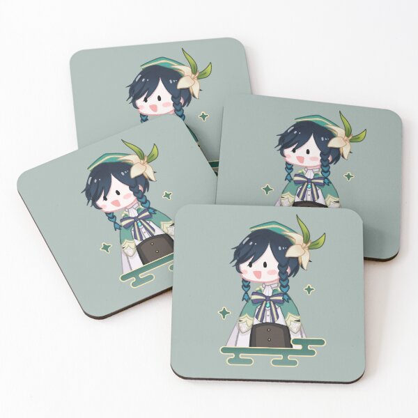 Item preview, Impacto de Chibi Venti Genshin designed and sold by notp1ss.