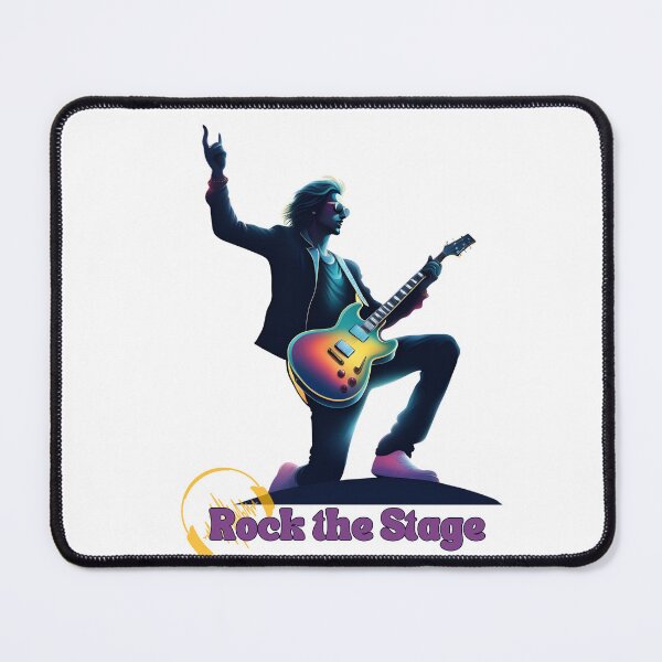 Item preview, Unisex Apparel - 'Rock the Stage' Slogan Art Custom Design designed and sold by Designer-Haven.