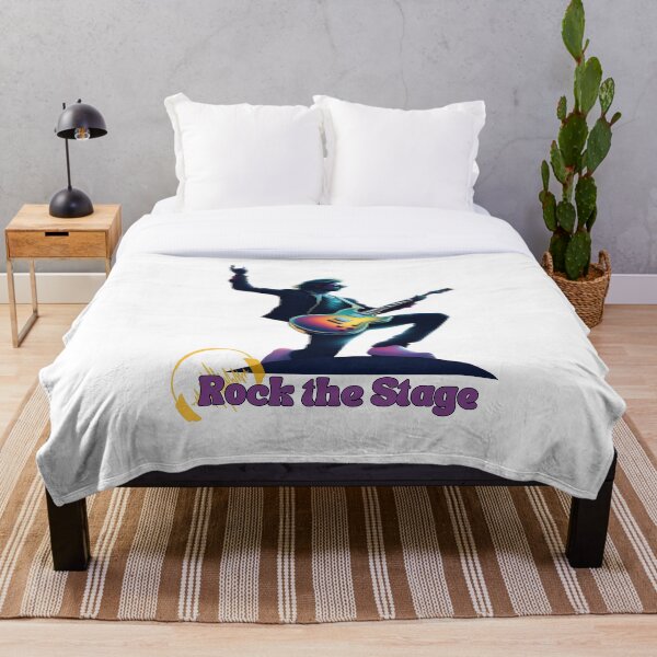 Item preview, Unisex Apparel - 'Rock the Stage' Slogan Art Custom Design designed and sold by Designer-Haven.
