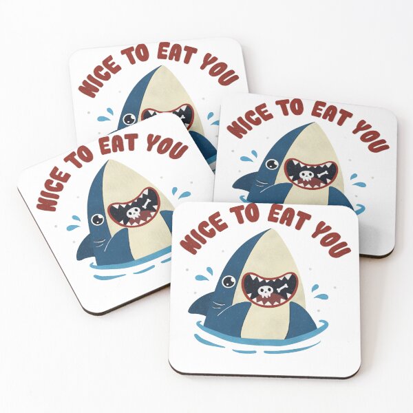Item preview, Nice to eat you designed and sold by ChonkypurrArt.
