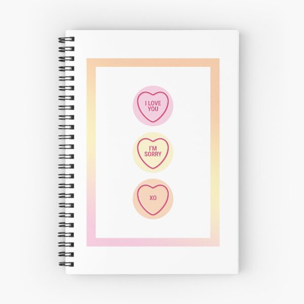 Item preview, I Love You, I'm Sorry Love Hearts designed and sold by carlytayjepsen.