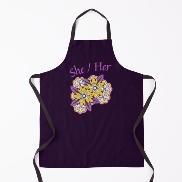 Item preview, She / Her - LGBTQIA+ Support, Pronouns designed and sold by SuchWowDesign.