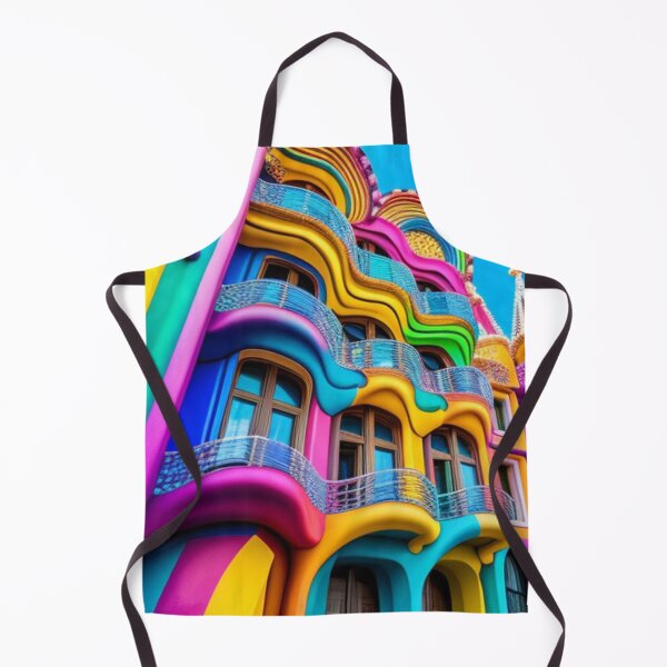 Item preview, Facades of a city in Gaudi style designed and sold by AnnabellaRh.